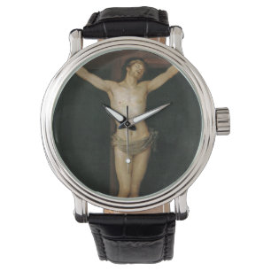 Montre Christ crucifié (Jésus sur la Croix) (par Goya)