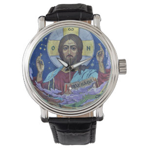 Montre Christ Pantocrator icône orthodoxe