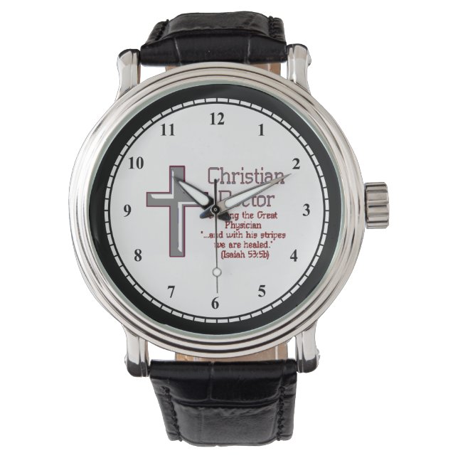 Montre Christian Doctor Stripes (devant)
