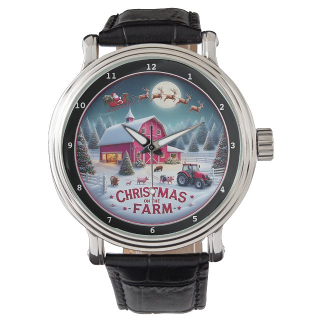 Montre Christmas on the Farm (devant)