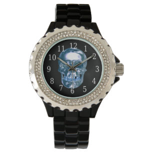 Montre Chrome bleu