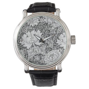 Montre Chrysanthemum Gray, William Morris