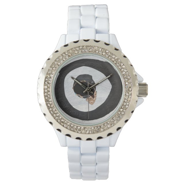 Montre cible déchirures (devant)
