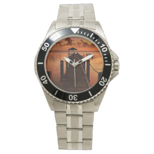 Montre Ciel de coucher du soleil