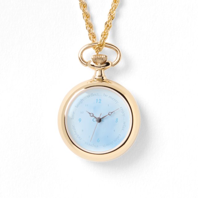 Montre Ciele Gold Necklace Watch (Recto)