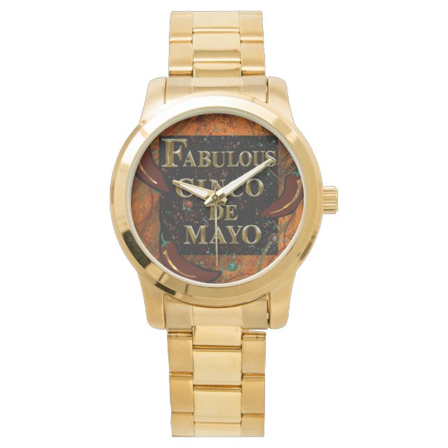 Montre Cinco de Mayo  (devant)