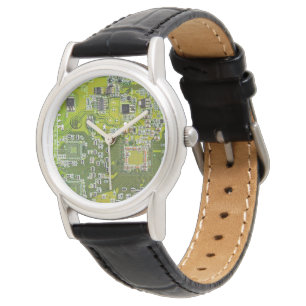 Montre Circuit imprimé circuit imprimé circuit vert circu