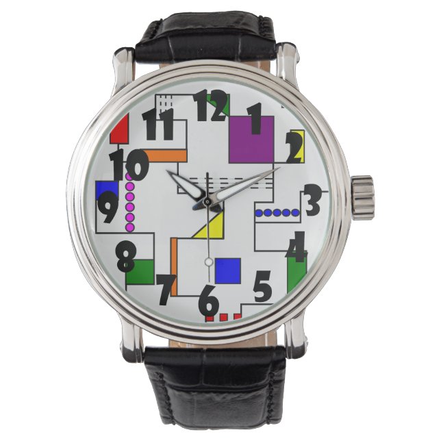 Montre Circuits de Bauhaus (devant)