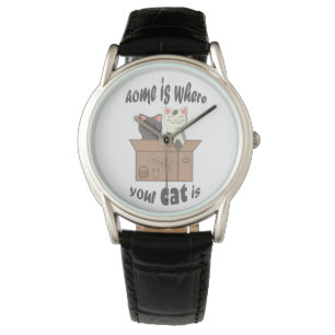 Montre Citation drôle Accueil est où est votre chat