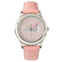 Citation moderne Pastel Pink Inhale Exhale