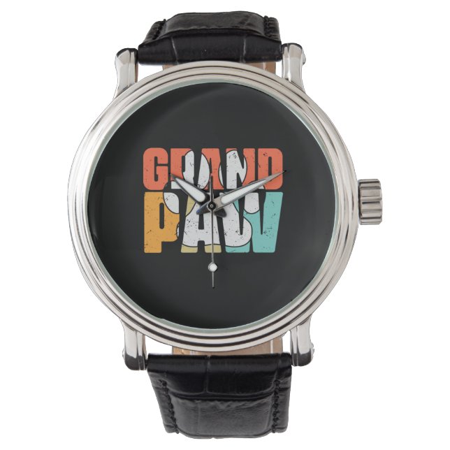 Montre Citations grand-père | Chien de grand format (devant)