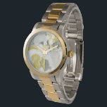 Montre Citron<br><div class="desc">Citron Mist III par Juin Erica Vess. Comprend des tons jaune et gris pour créer un design abstrait.</div>