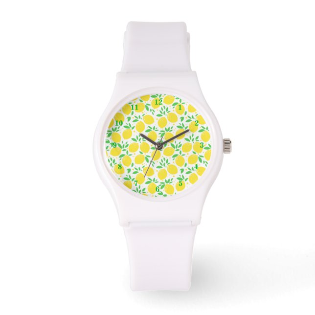 Montre Citrons Jaunes (Recto)