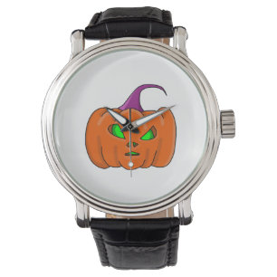Montre Citrouille Alien Halloween