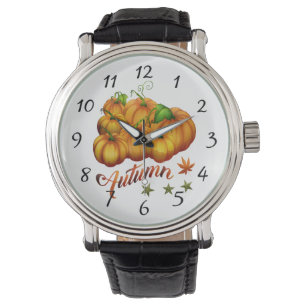 Montre Citrouille d'automne