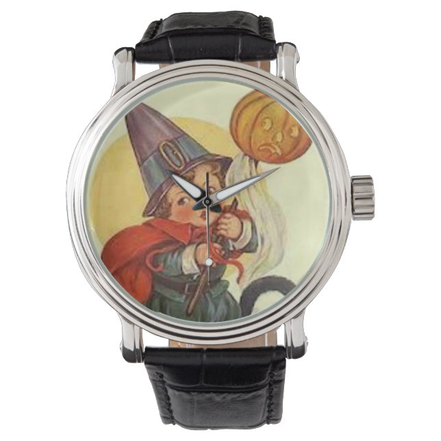 Montre Citrouille de la Sorcière de la Lune de Jack O Lan (devant)