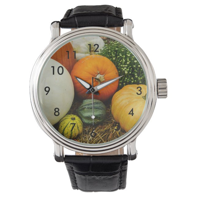 Montre Citrouille Et Gourdes (devant)