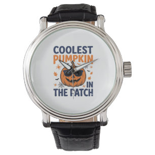 Montre Citrouille la plus cool du patch Halloween Shirt_1