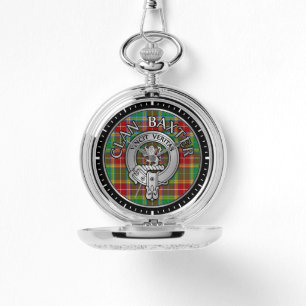 Montre Clan Baxter Crest et Tartan