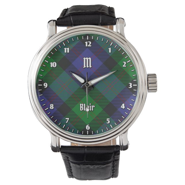Montre Clan Blair Tartan (devant)