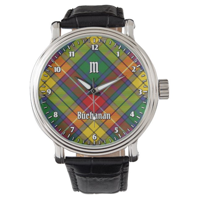 Montre Clan Buchanan Tartan (devant)