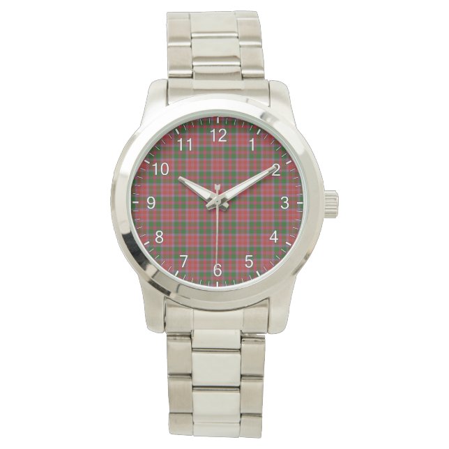 Montre Clan Classic intemporel Blackford Tartan Plaid Cad (devant)
