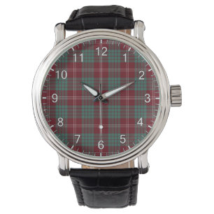 Montre Clan Classic intemporel Crawford Tartan Plaid Cade
