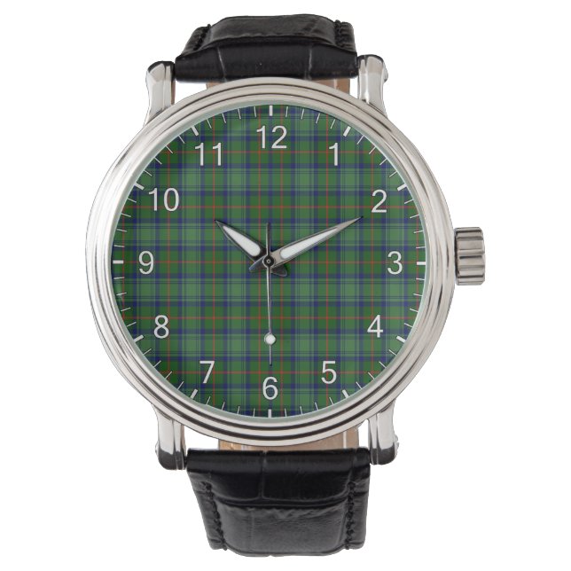 Montre Clan Classic Sans Temps Cranstoun Tartan Lit Cadea (devant)