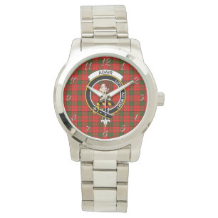 Montre Clan classique intemporel Adair Tartan Plaid Cadea