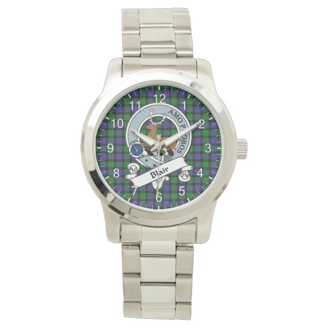 Montre Clan classique intemporel Blair Insigne moderne Ta (devant)