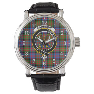 Montre Clan classique intemporel Carnegie Ancien Tartan B
