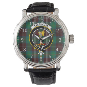 Montre Clan classique intemporel Chisholm Chasse Ancien T
