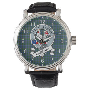 Montre Clan classique intemporel Cockburn Insigne moderne