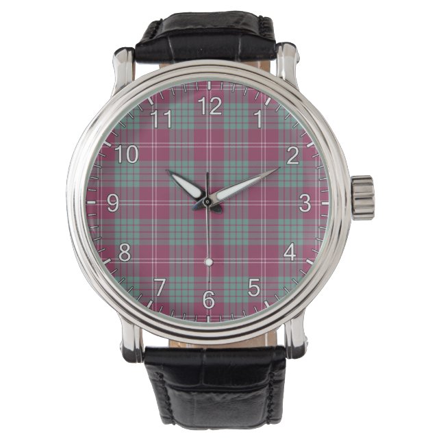 Montre Clan classique intemporel Crawford Ancien Tartan P (devant)