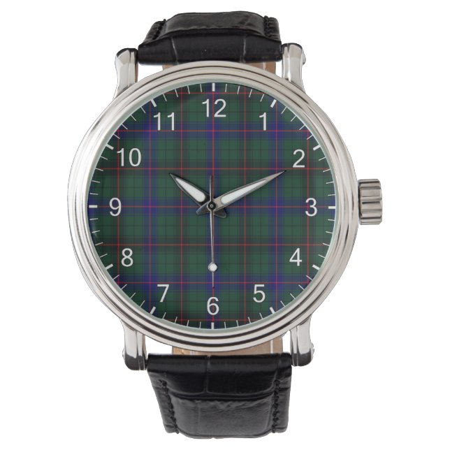 Montre Clan classique intemporel Davidson Tartan Plaid Ca (devant)