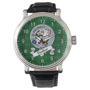 Montre Clan classique intemporel Dunbar Badge de chasse T