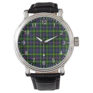 Montre Clan classique intemporel Farquharson Tartan moder