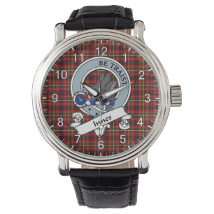 Montre Clan classique intemporel Innes de Moray Badge Tar