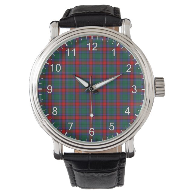 Montre Clan classique intemporel Jardine robe Tartan Plai (devant)