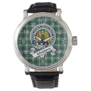 Montre Clan classique intemporel Johnston Dress Badge Tar