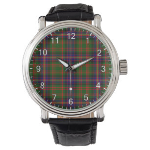 Montre Clan classique sans temps Cochrane Tartan Plaid Ca
