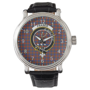 Montre Clan classique sans temps Fraser de Lovat Badge Ta