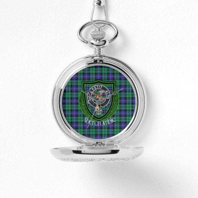 Montre Clan écossais Abercrombie Tartan & Crest (Recto)