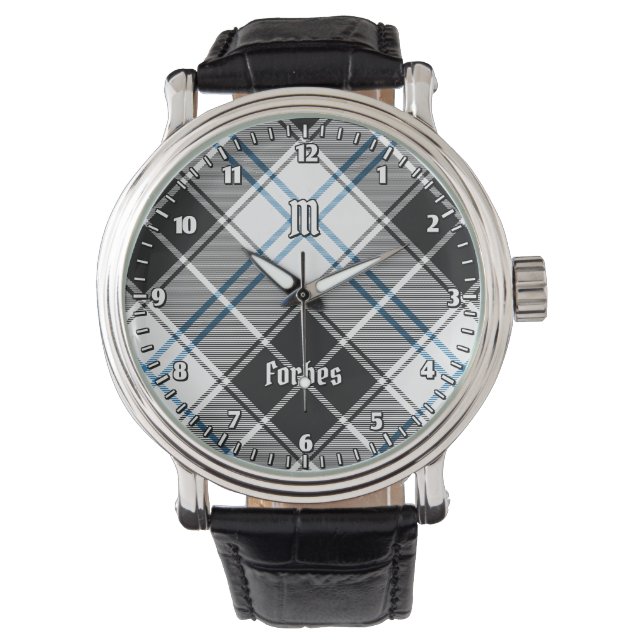 Montre Clan Forbes robe Tartan (devant)
