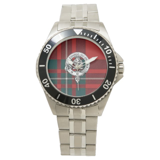 Montre Clan Gregor / MacGregor Watch, Steal inoxydable (devant)