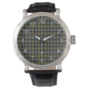 Montre Clan intemporel classique Campbell Argyll Patiné T