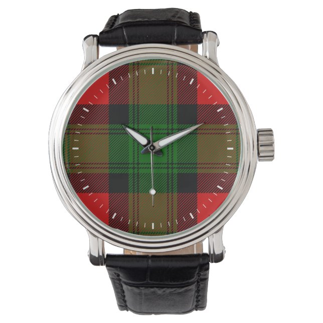 Montre Clan Kerr Tartan (devant)