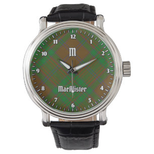 Montre Clan MacAlister de Glenbarr Hunting Tartan