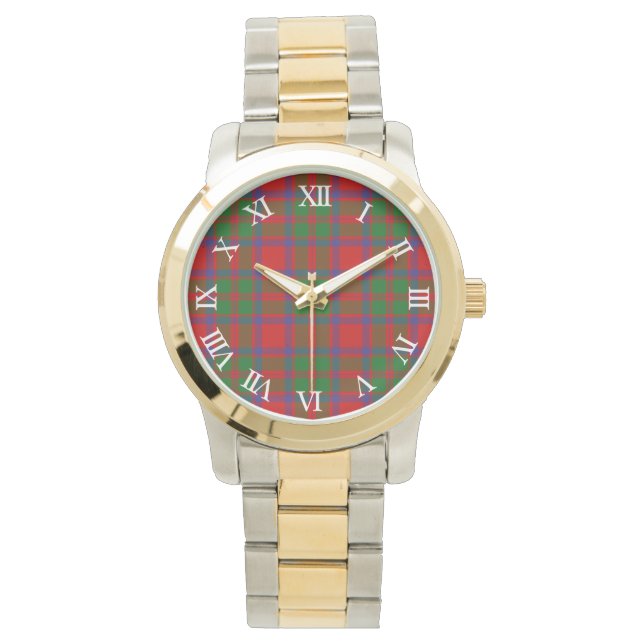 Montre Clan MacIntosh Tartan (devant)