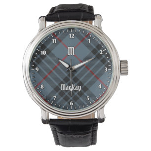 Montre Clan MacKay Blue Tartan